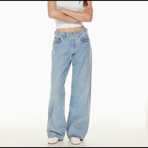 NWT Aritzia AGOLDE Fragment Low Slung Baggy Jean